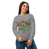 Christmastide Charm - Timeless Holiday Apparel - Grey - Hoodies