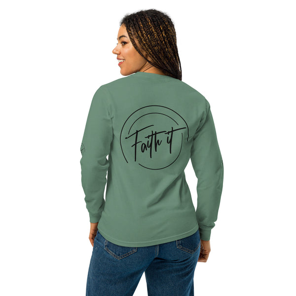 Faith-Filled Comfort - Heavyweight Long-Sleeve - - Long Sleeve T-shirts