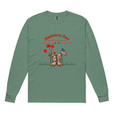 Commemorate & Respect – Memorial Day Tribute Shirt - Light Green - Long Sleeve T-shirts