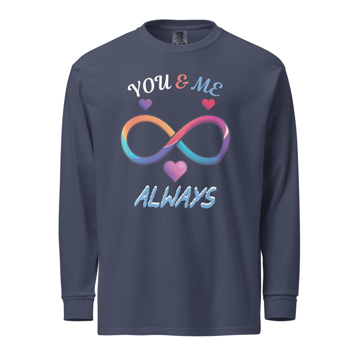 Endless Connection - You & Me in Color - Navy - T-shirts