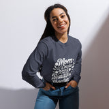 Mom, Your Love Shines in 2025 – A Heartfelt New Year Tribute - Navy - Long Sleeve Shirt