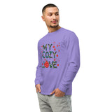 Cozy Christmas Love - Festive Long-Sleeve - - T-shirts