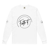 Faith-Filled Comfort - Heavyweight Long-Sleeve - White - Long Sleeve T-shirts