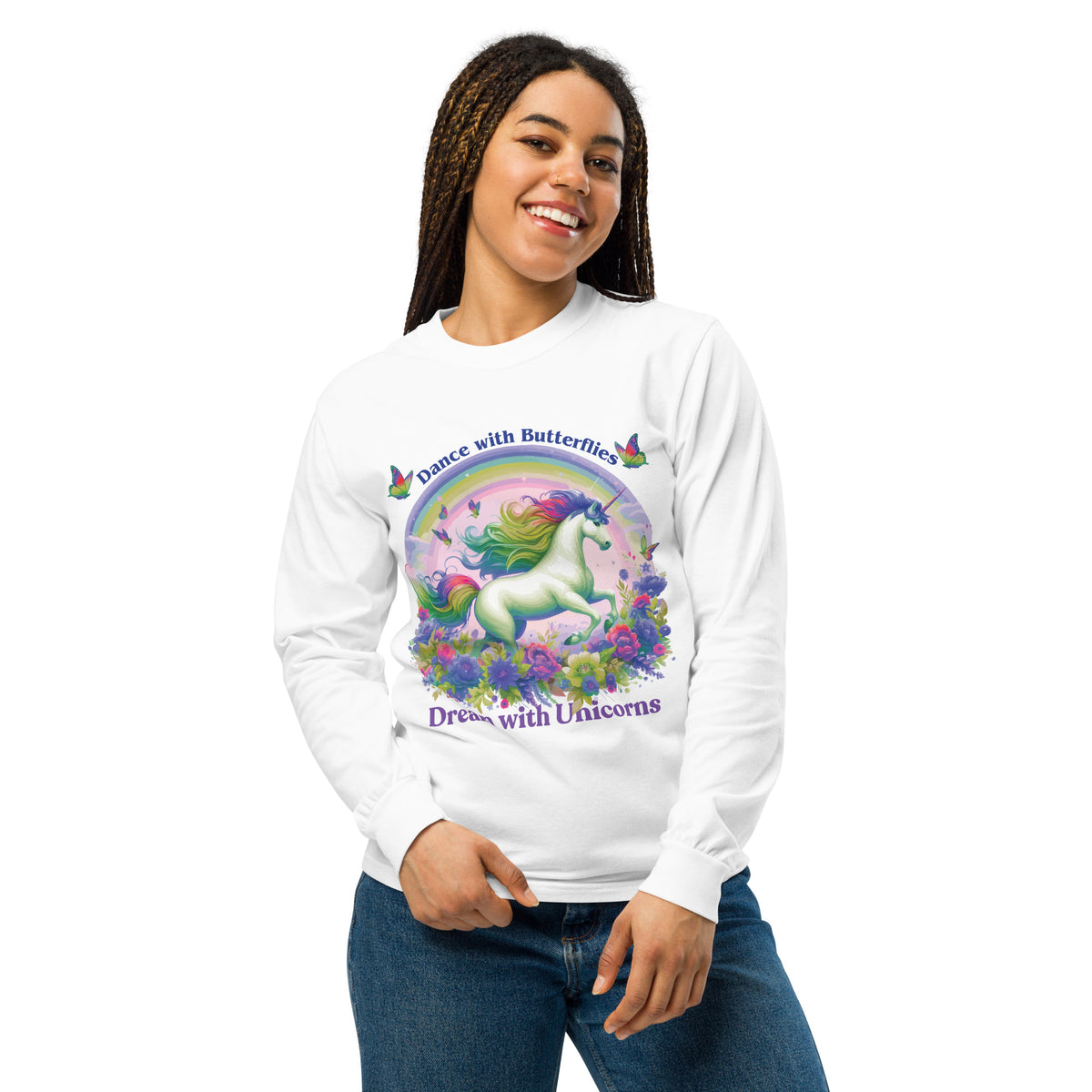 Magic in Motion - Dream with Unicorns - - T-shirts