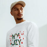 Cozy Christmas Love - Festive Long-Sleeve - White - T-shirts