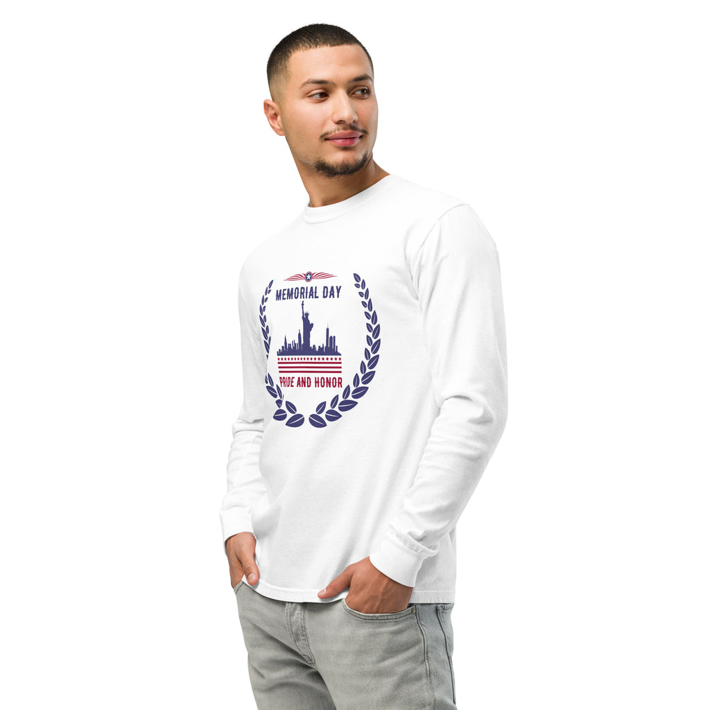 Memorial Day Tribute Shirt – Pride, Honor & Remembrance - - Long Sleeve T-shirts