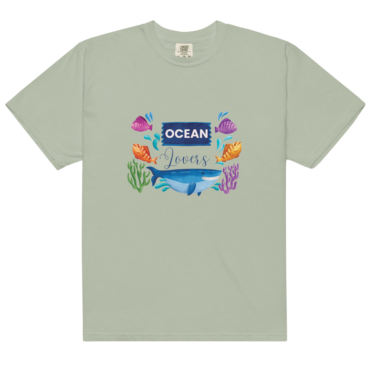 Ocean Lovers - Vibrant Underwater Adventure Unisex T-Shirt - -