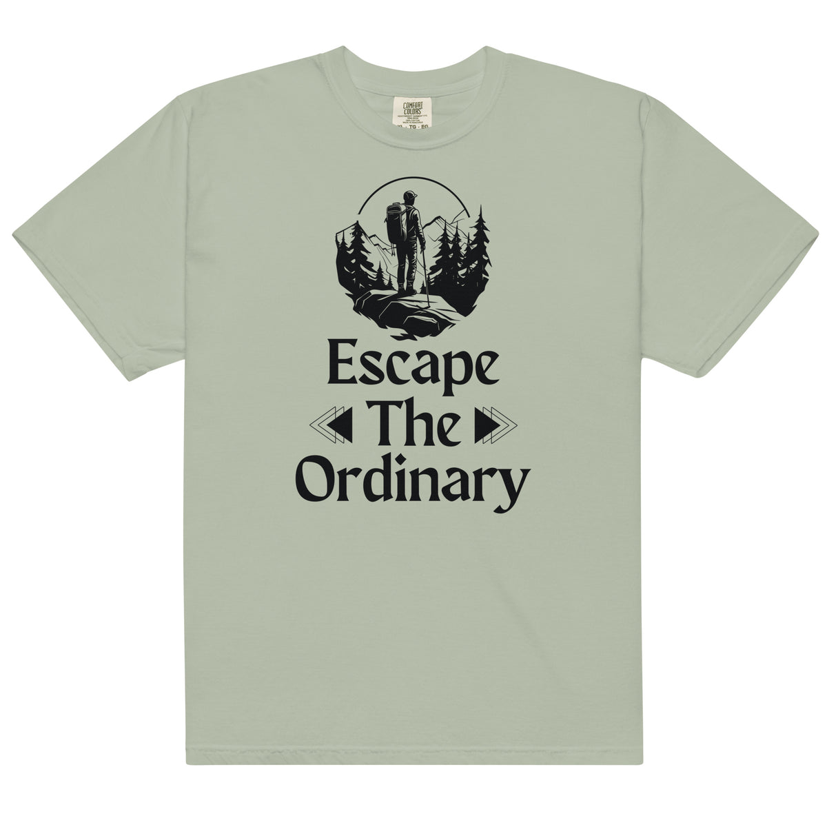 Escape The Ordinary - Adventure-Inspired Unisex Heavyweight Tee - - T-shirts