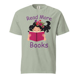 Read More Books - Unisex Garment-Dyed Heavyweight T-Shirt - Bay -