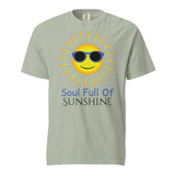 Sunshine Soul - Unisex Garment-Dyed Heavyweight T-Shirt - Bay - T-shirts