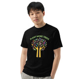 Plant More Trees Unisex Heavyweight Tee - Black -