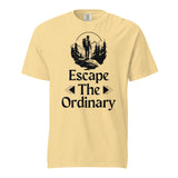 Escape The Ordinary - Adventure-Inspired Unisex Heavyweight Tee - - T-shirts