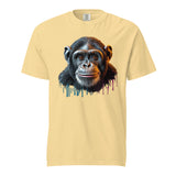 Artistic Chimpanzee Portrait Heavyweight Tee - - T-shirts