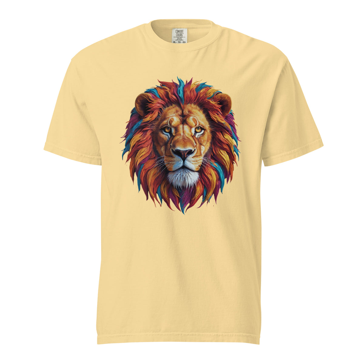 Colorful King - The Regal Lion Tee - - T-shirts