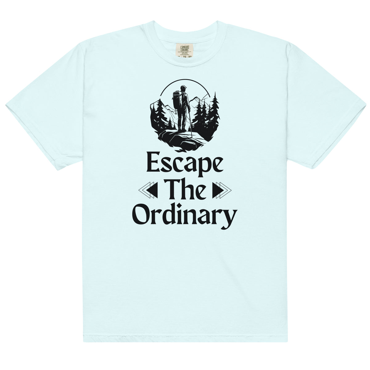 Escape The Ordinary - Adventure-Inspired Unisex Heavyweight Tee - - T-shirts