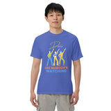 Dance Like Nobody's Watching Unisex Heavyweight T-Shirt - Flo Blue - T-shirts