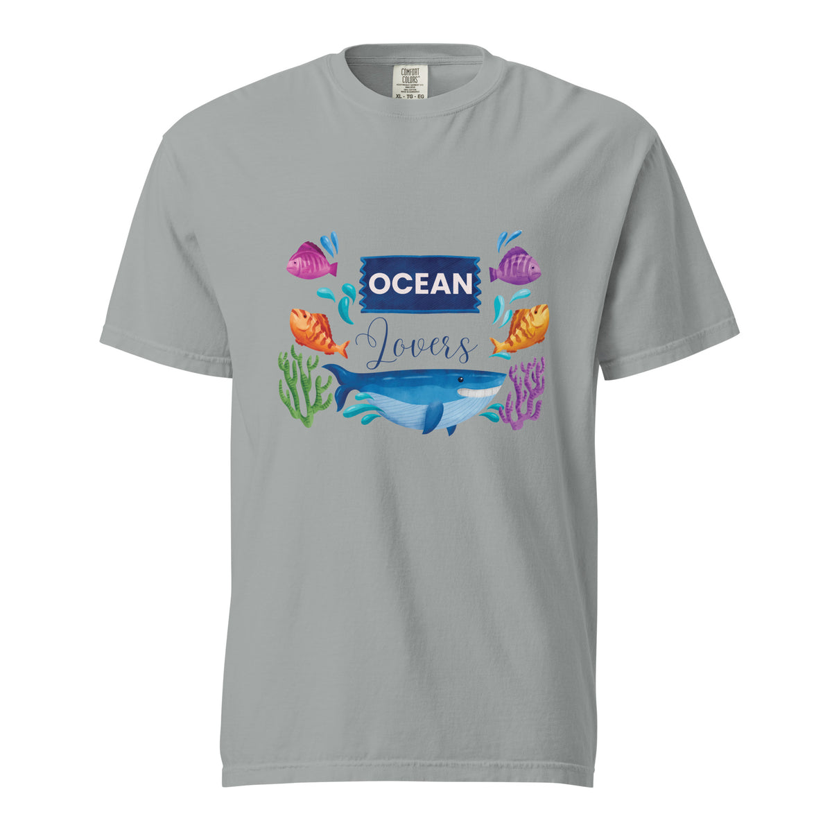 Ocean Lovers - Vibrant Underwater Adventure Unisex T-Shirt - -