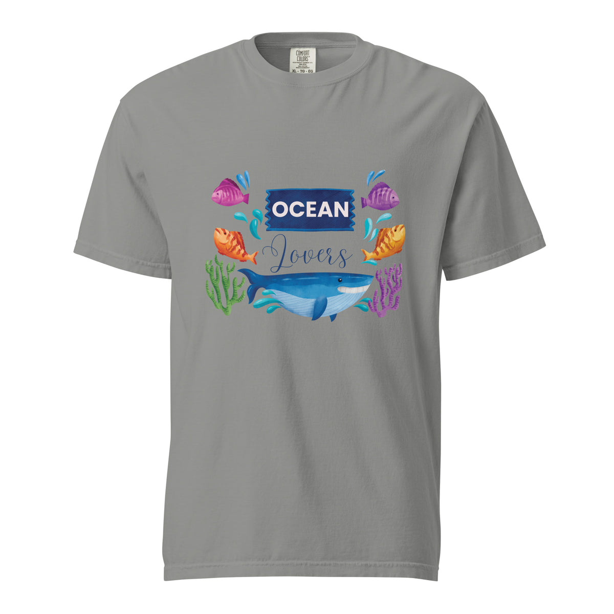 Ocean Lovers - Vibrant Underwater Adventure Unisex T-Shirt - -