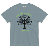 Powered by Trees - Unisex Garment-Dyed Heavyweight T-Shirt - - T-shirts