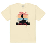 Embrace the Journey - Unisex Garment-Dyed Heavyweight T-Shirt - - T-shirts