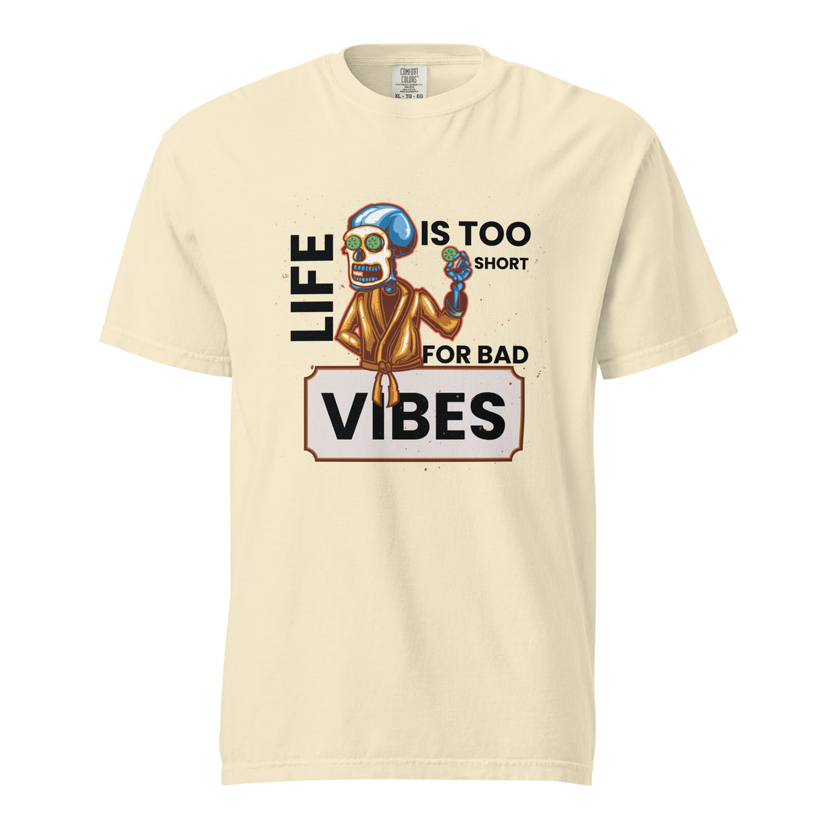 Vibes Skeleton Relaxation T-Shirt - -