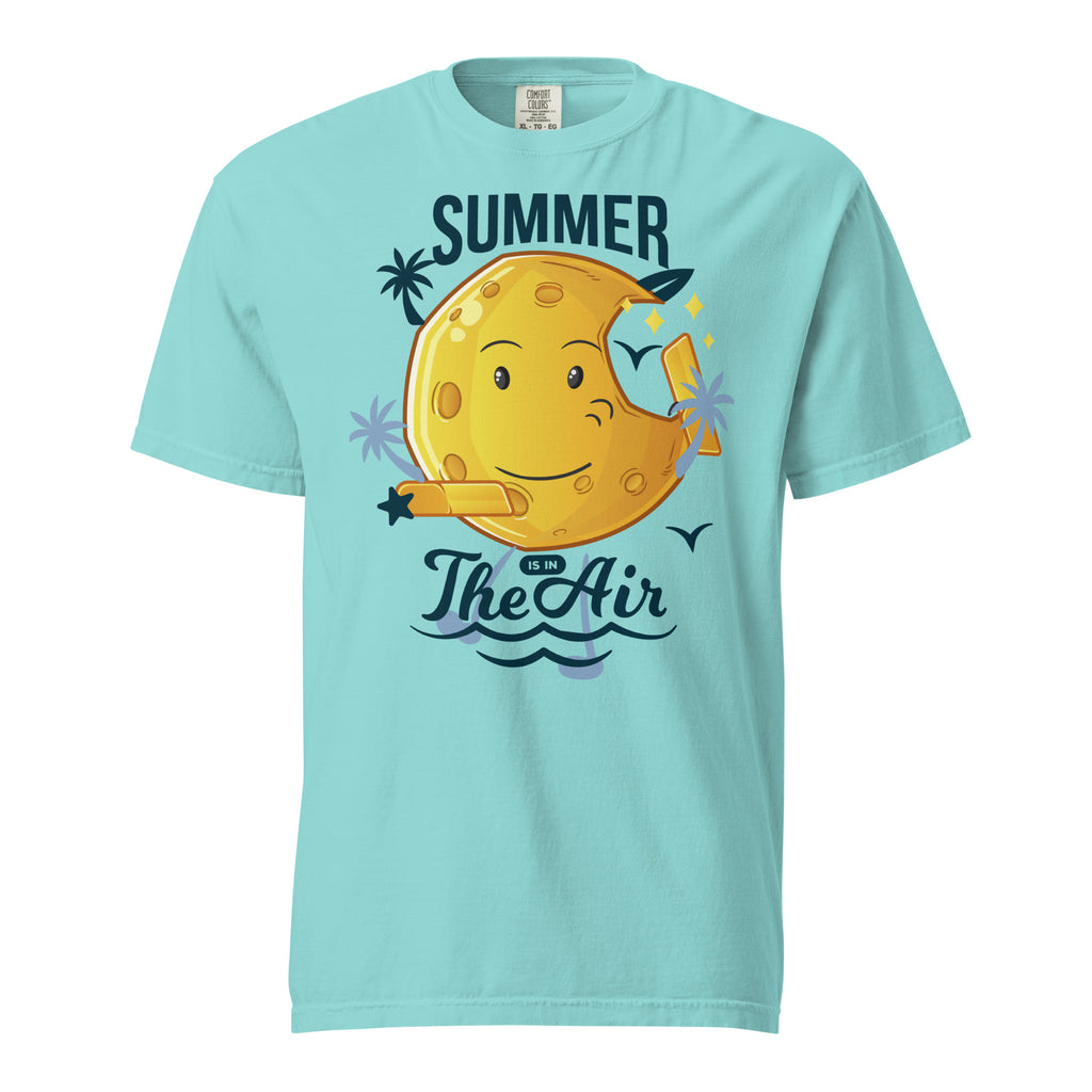 Walking Sunshine - Step into Summer Memories with Our Unique Tee - Lagoon Blue - T-shirts