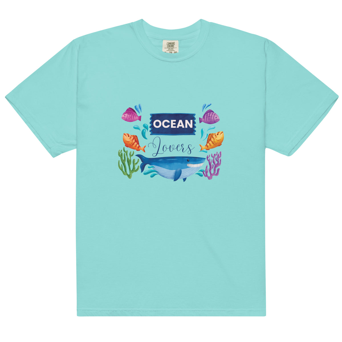 Ocean Lovers - Vibrant Underwater Adventure Unisex T-Shirt - -