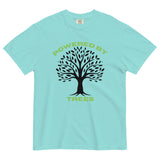 Powered by Trees - Unisex Garment-Dyed Heavyweight T-Shirt - - T-shirts