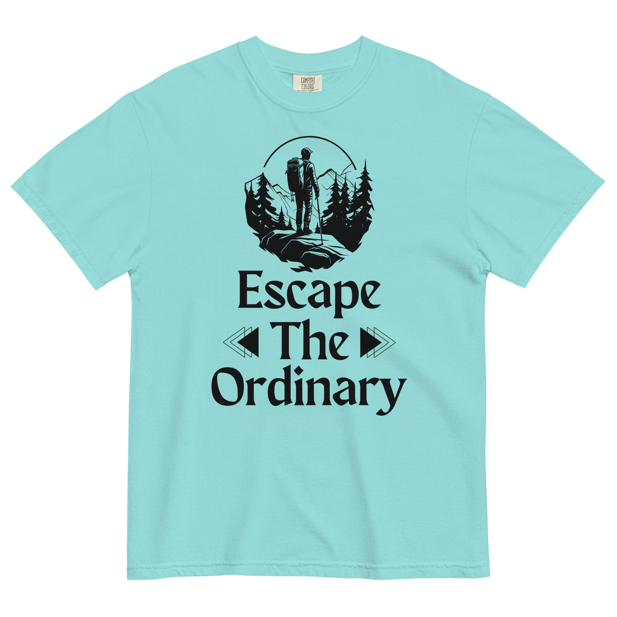 Escape The Ordinary - Adventure-Inspired Unisex Heavyweight Tee - - T-shirts