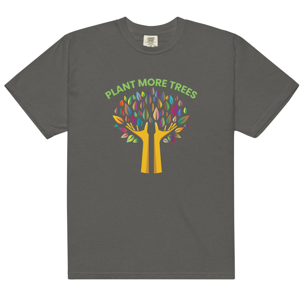 Plant More Trees Unisex Heavyweight Tee - -