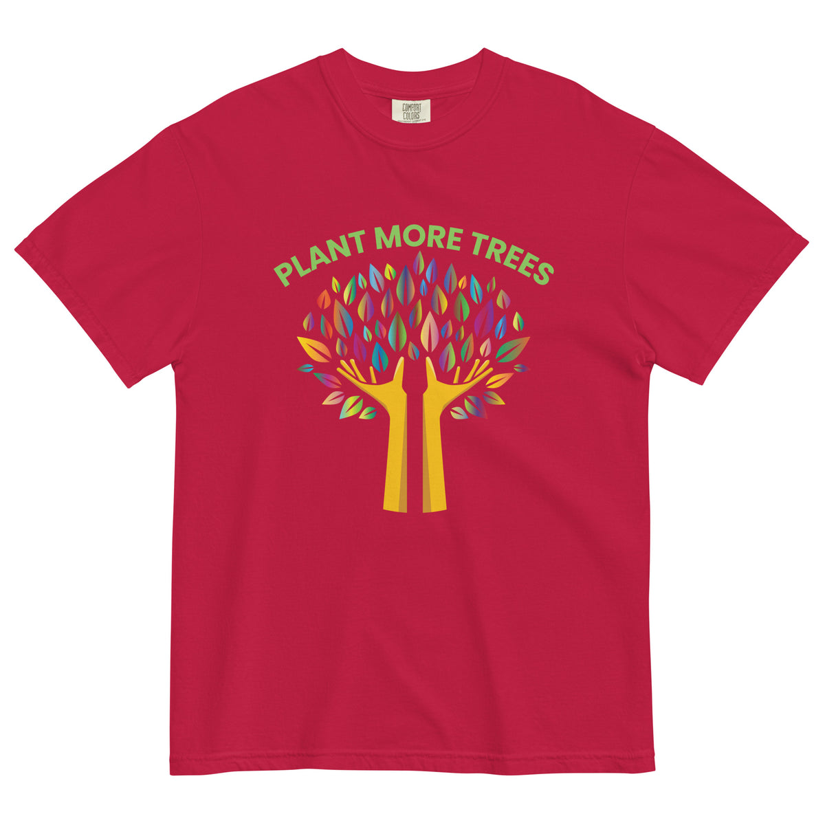 Plant More Trees Unisex Heavyweight Tee - -