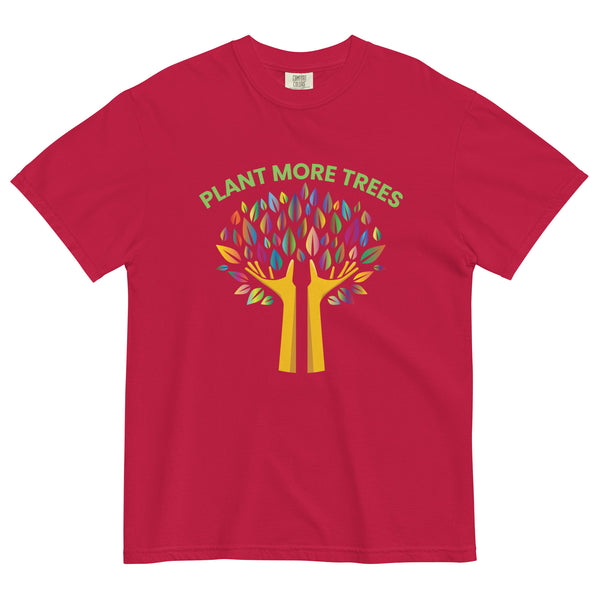 Plant More Trees Unisex Heavyweight Tee - -