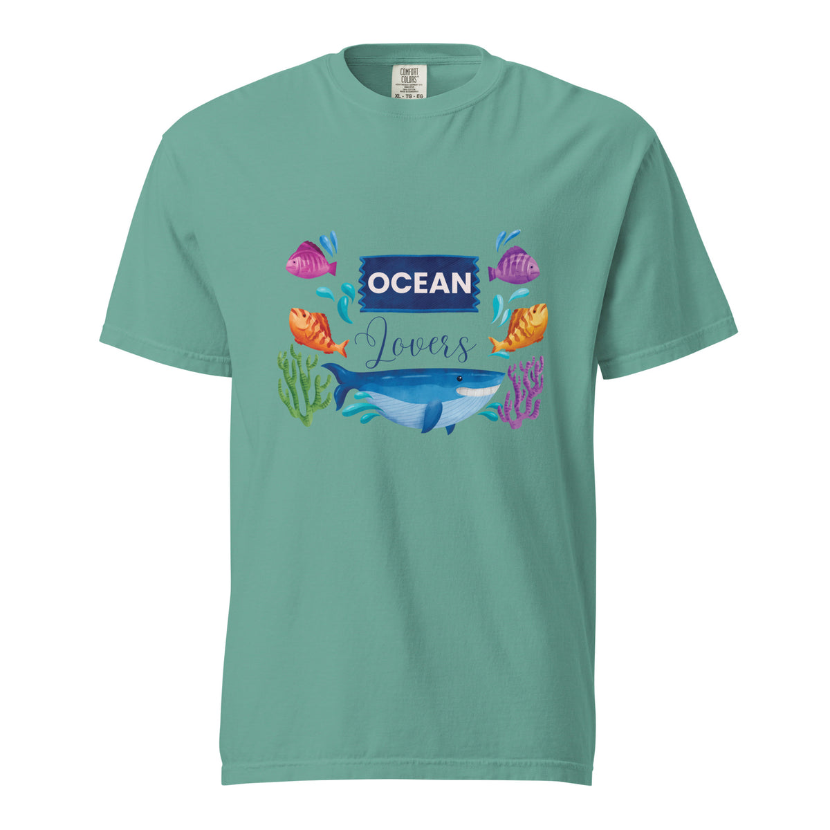 Ocean Lovers - Vibrant Underwater Adventure Unisex T-Shirt - -