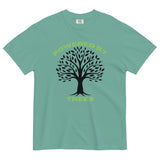 Powered by Trees - Unisex Garment-Dyed Heavyweight T-Shirt - - T-shirts