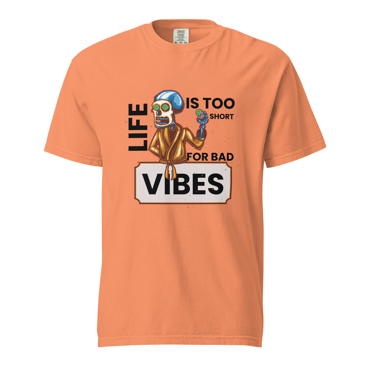 Vibes Skeleton Relaxation T-Shirt - -