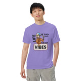 Vibes Skeleton Relaxation T-Shirt - Violet -