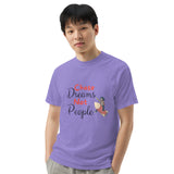 Chase Dreams Not People - Inspirational T-Shirt - Violet - T-shirts