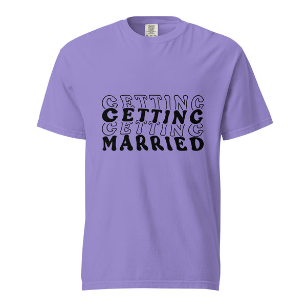 Celebrate Love - Getting Married Unisex T-Shirt - Violet - T-shirts