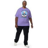 Serenity & Self-Assurance - Meditative Heavyweight Tee - Violet - T.Shirt