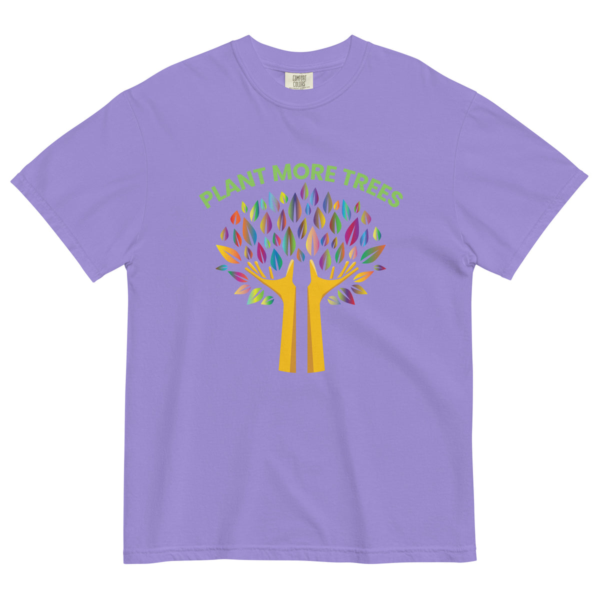 Plant More Trees Unisex Heavyweight Tee - -