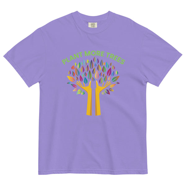 Plant More Trees Unisex Heavyweight Tee - -