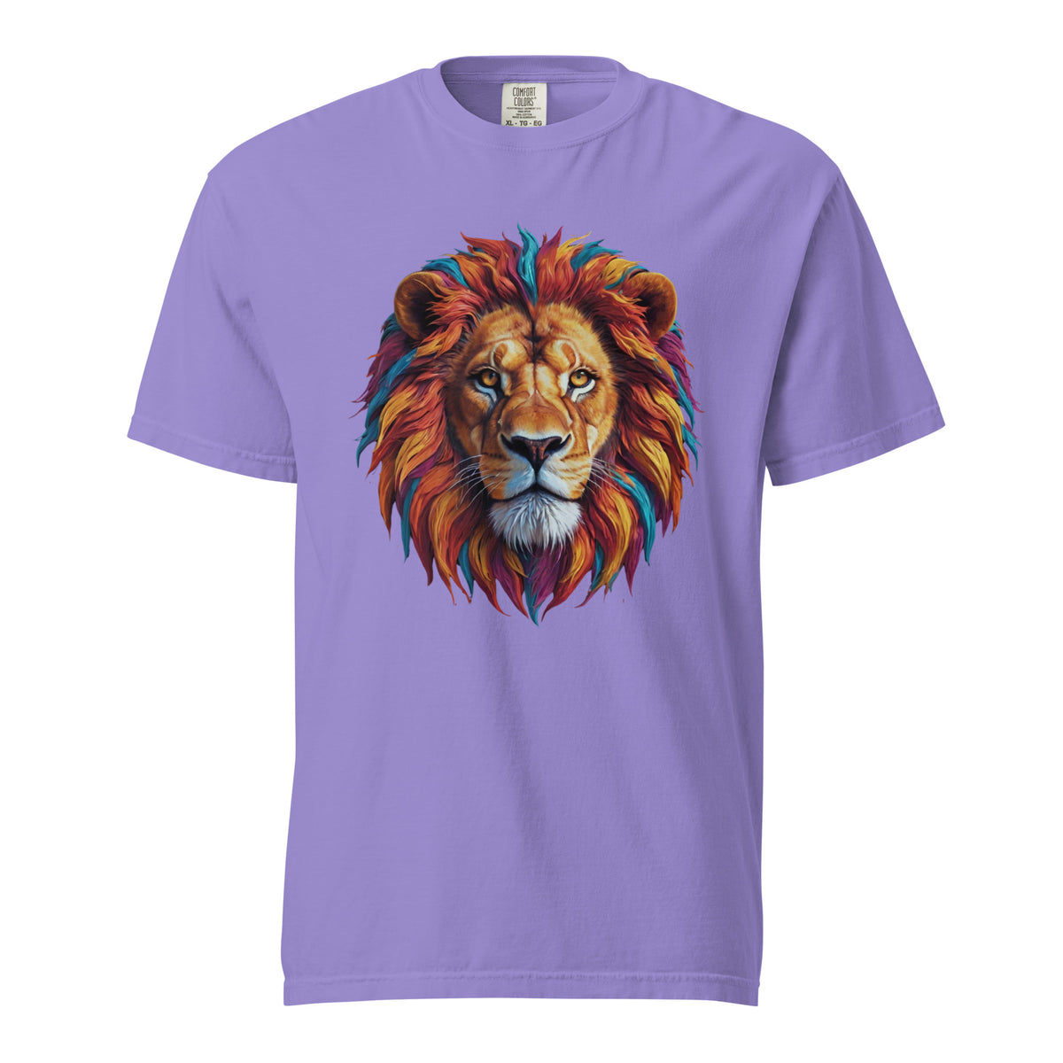 Colorful King - The Regal Lion Tee - - T-shirts