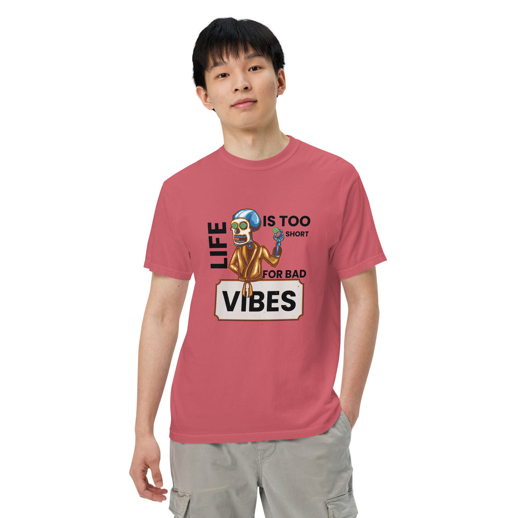 Vibes Skeleton Relaxation T-Shirt - Watermelon -