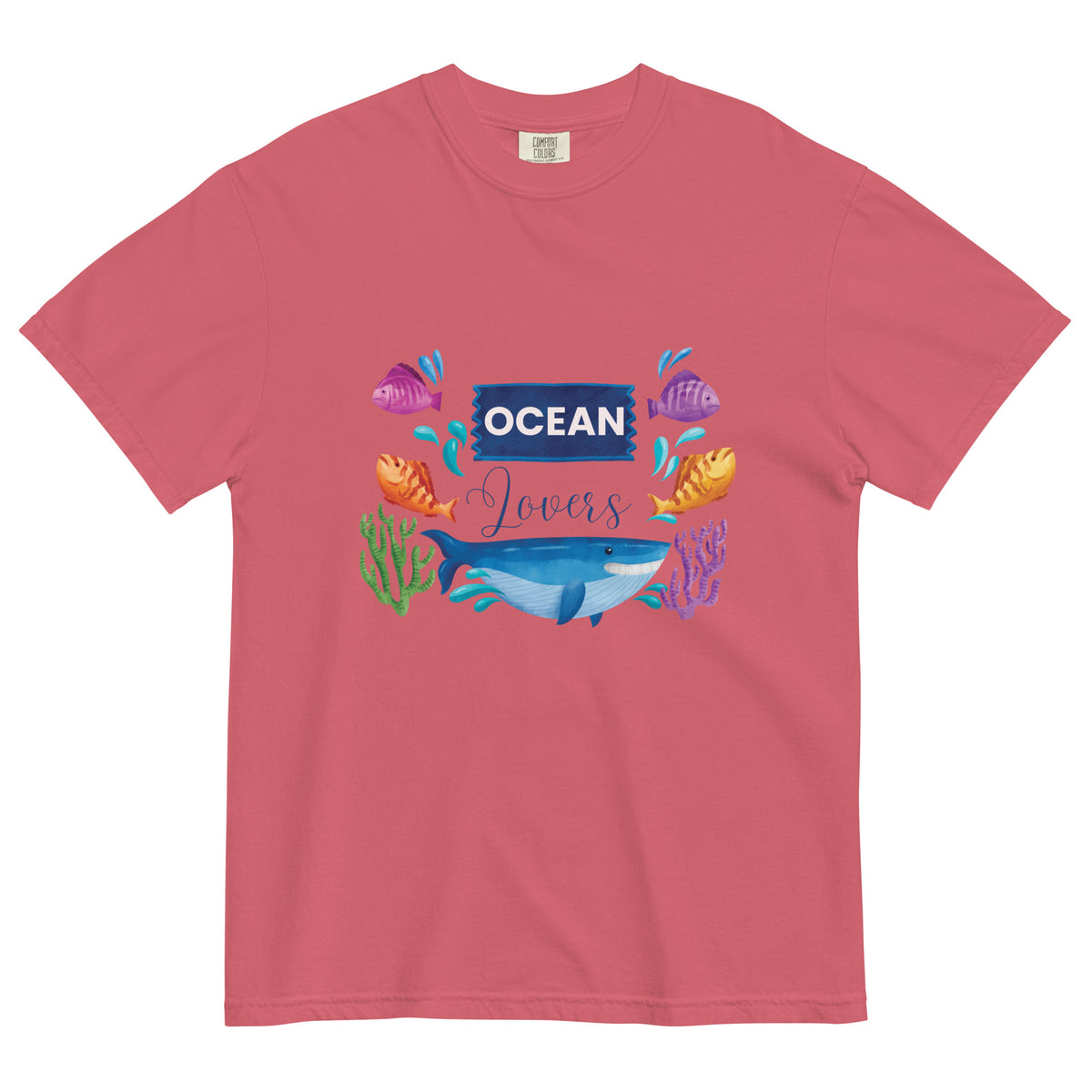 Ocean Lovers - Vibrant Underwater Adventure Unisex T-Shirt - -