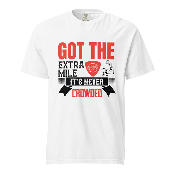 Beyond Limits Heavyweight Tee - Embrace the Extraordinary - White - Best Quality T shirt printed T-shirt