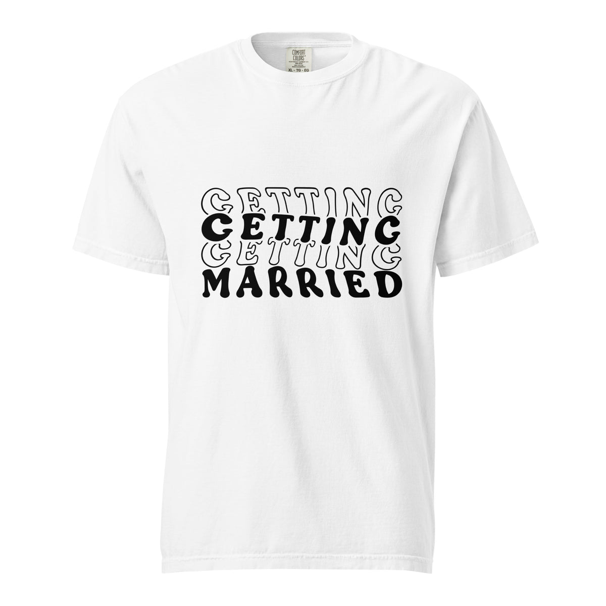 Celebrate Love - Getting Married Unisex T-Shirt - White - T-shirts