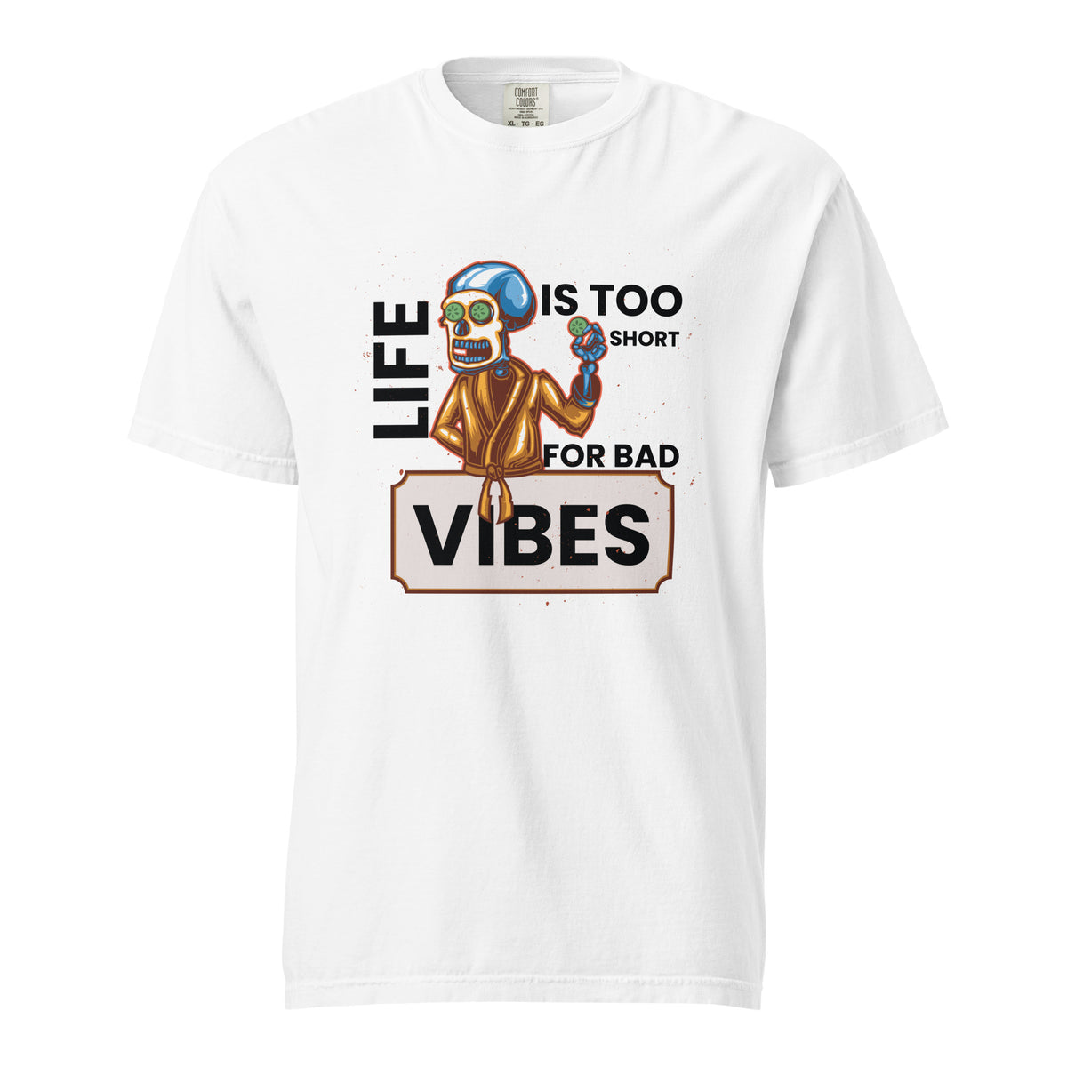 Vibes Skeleton Relaxation T-Shirt - -