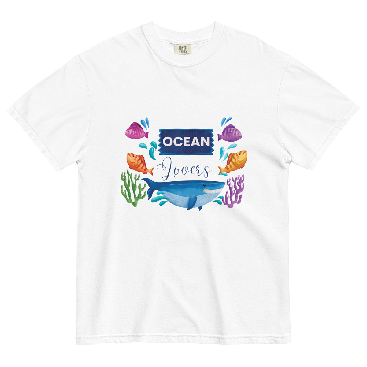 Ocean Lovers - Vibrant Underwater Adventure Unisex T-Shirt - -