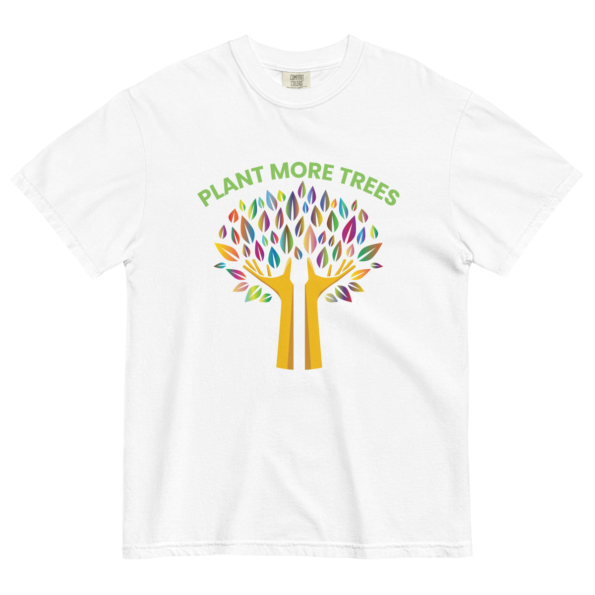 Plant More Trees Unisex Heavyweight Tee - -