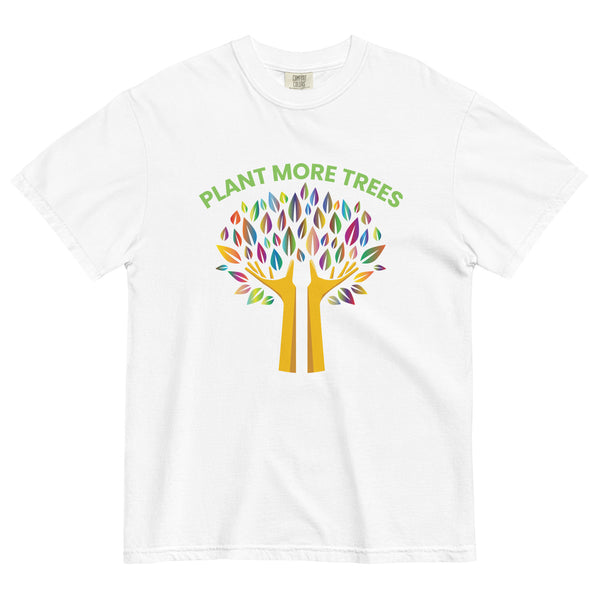 Plant More Trees Unisex Heavyweight Tee - -